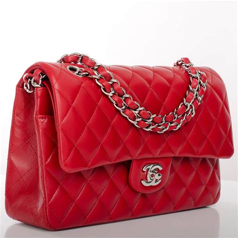 red chanel handbag 2015|Chanel bag red inside.